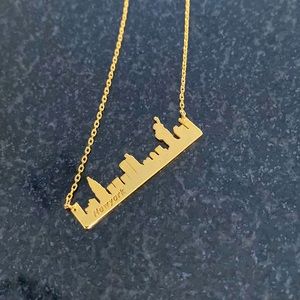 New York Skyline necklace